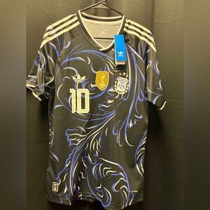 Lionel Messi Argentina 2026 World Cup away jersey